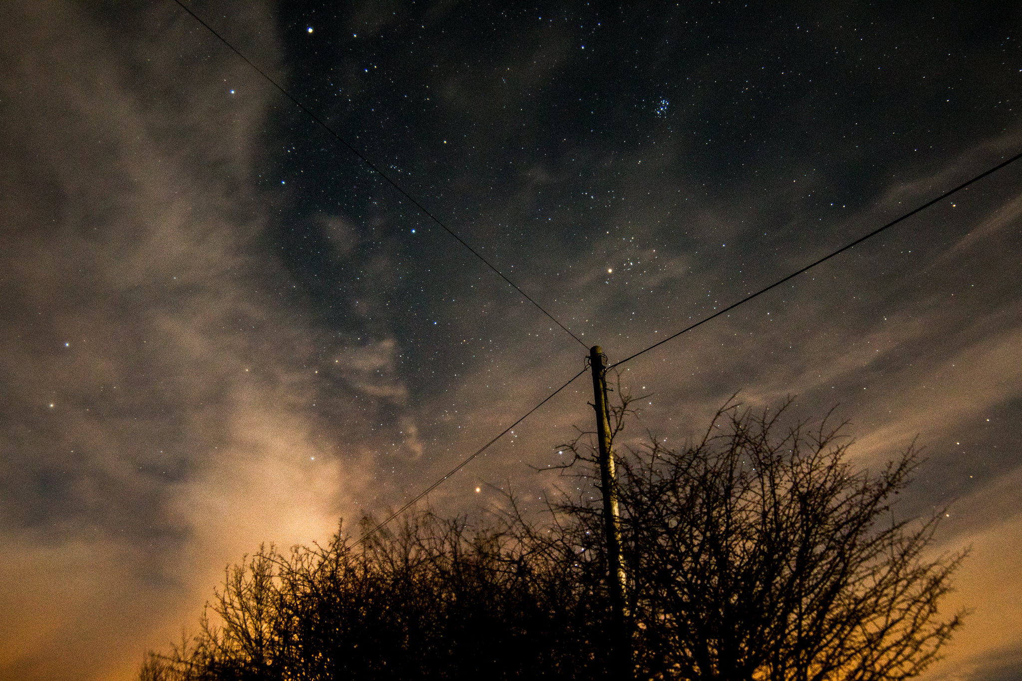 Astrophotography photograph